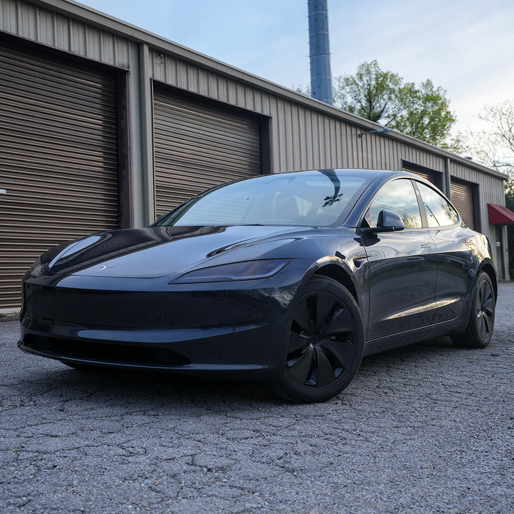 Tinted Headlight Protection - PPF Model 3 Highland Refresh