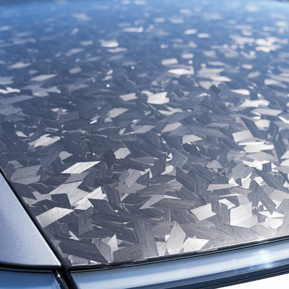 Forged Carbon Fiber Protection - PPF for Model Y Juniper Hood