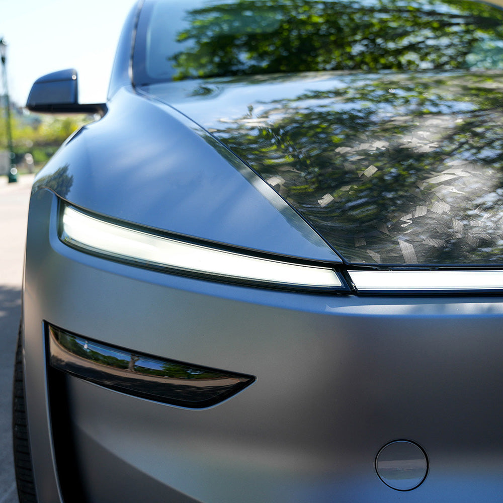 Forged Carbon Fiber Protection - PPF for Model Y Juniper Hood
