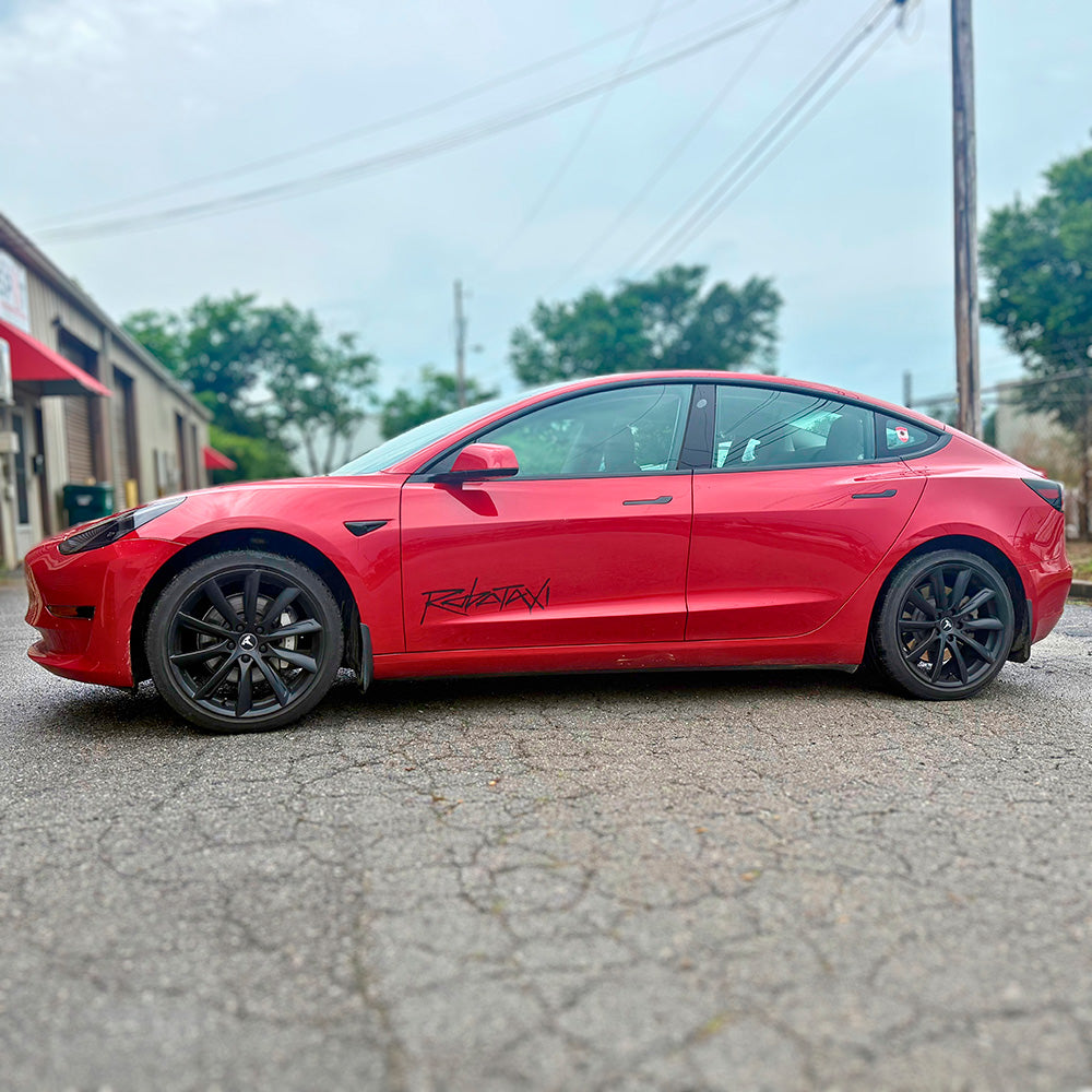 Robotaxi Sticker | Satin Black