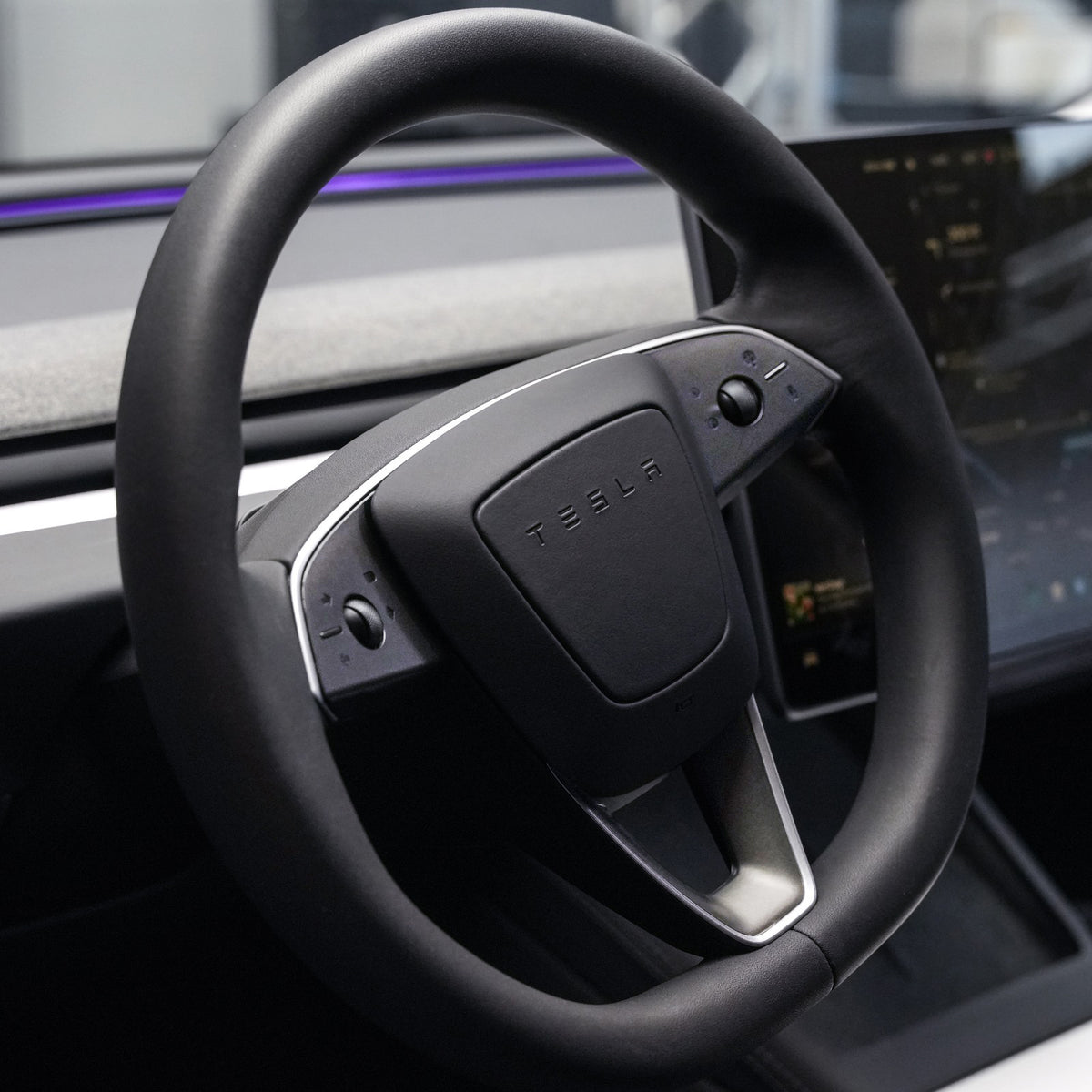 Steering Wheel Wrap for Model 3 Highland Refresh | Matte Black