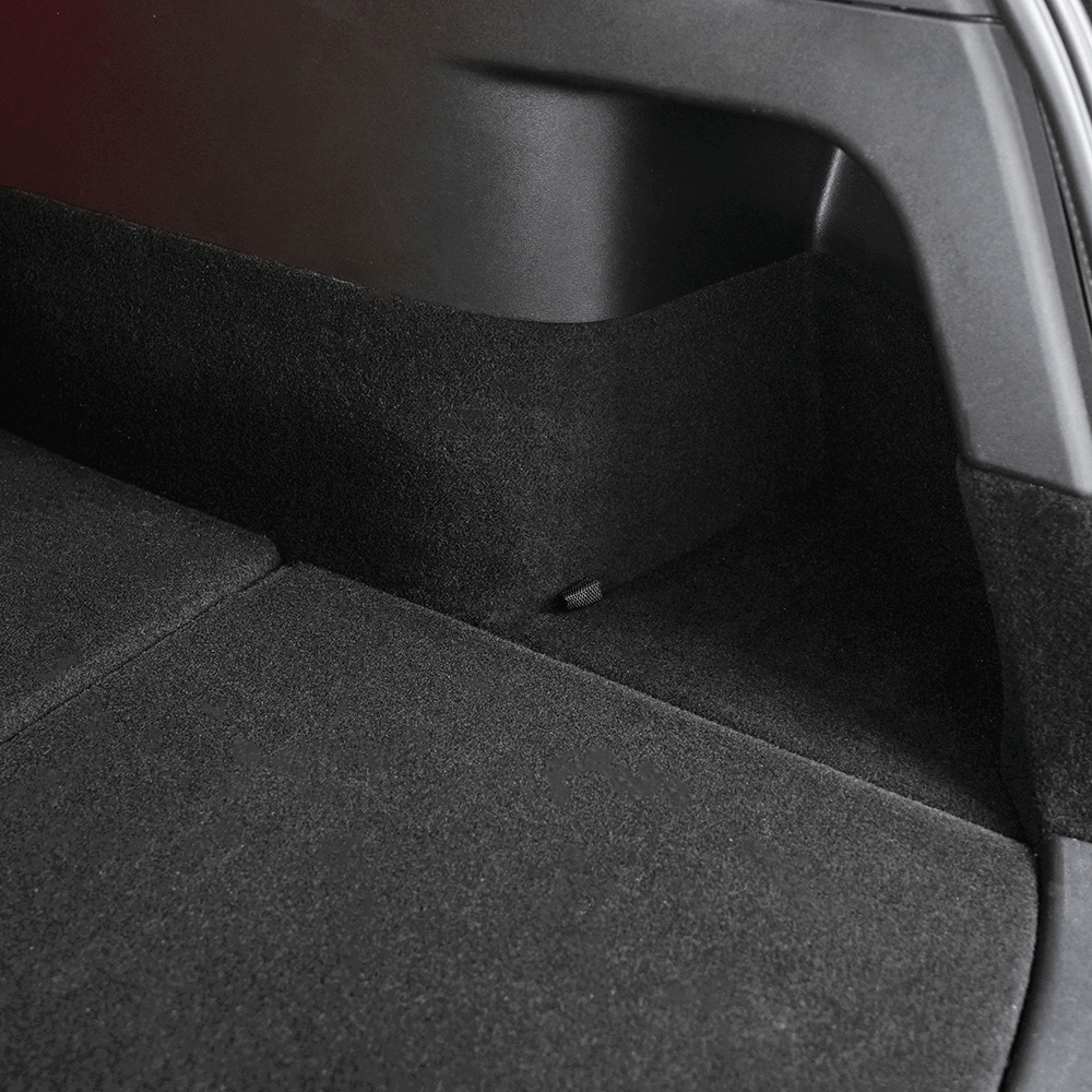 Trunk Side Storage Bins w/ Lids for Model Y