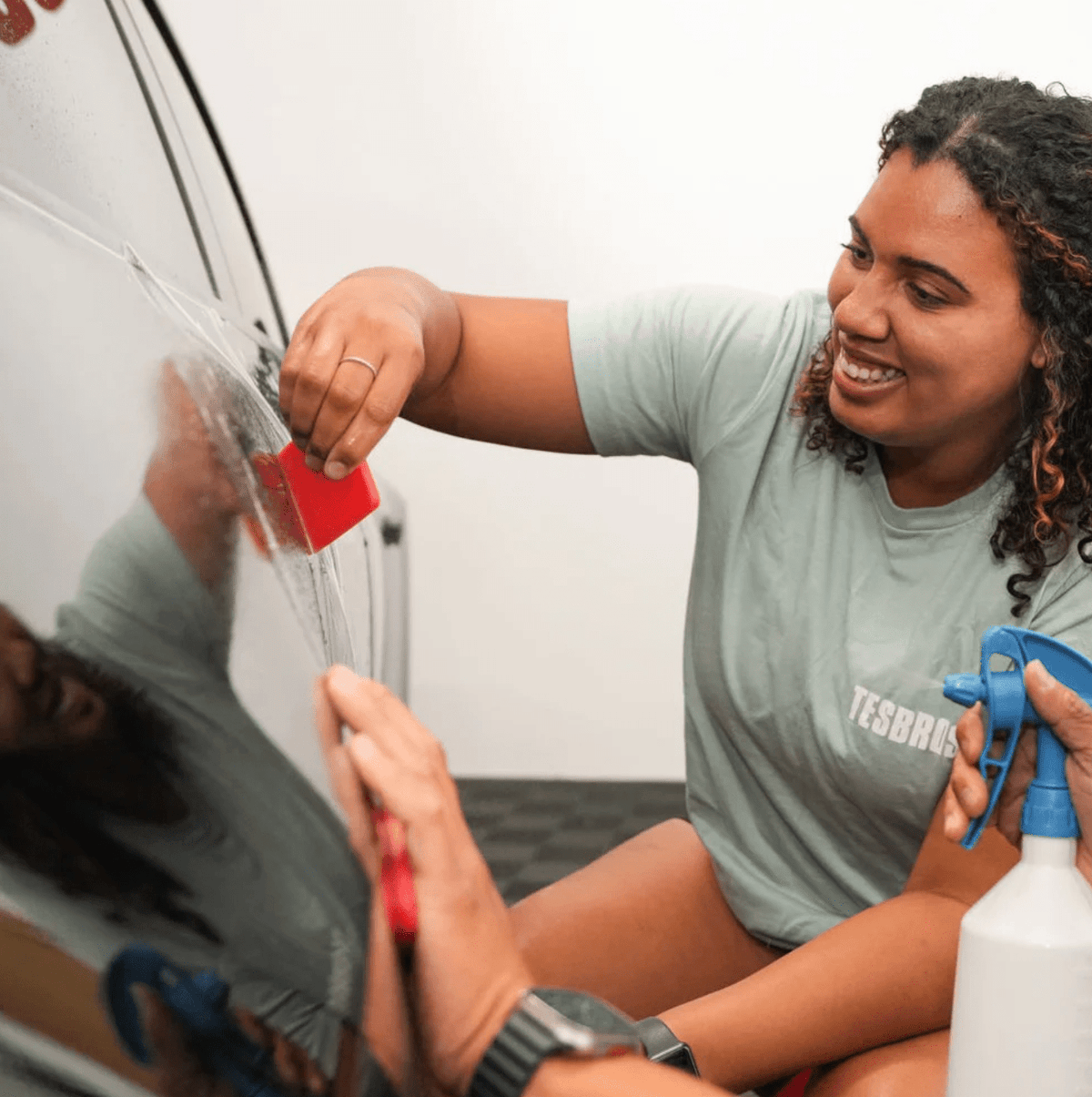 DIY Front Protection Kit - PPF for Model Y -TB-Y-DIYFRTKIT-GLSPPF- TESBROS