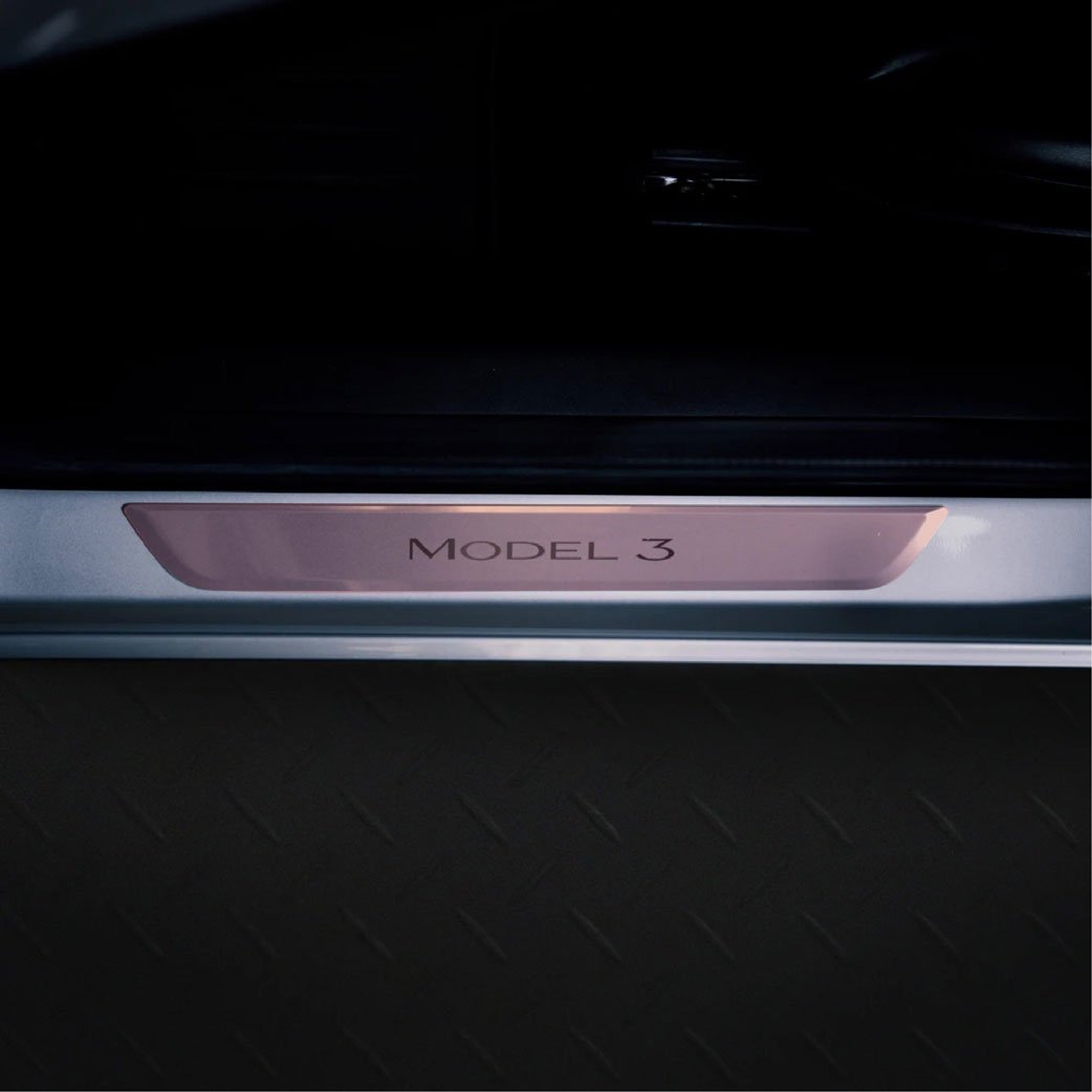 Door Sill Protection - PPF for Model 3 / Y -TB-3Y-DRSLL-GLSPPF- TESBROS