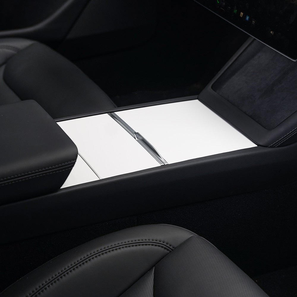 Center Console Wrap for Model 3 Highland Refresh | Satin White