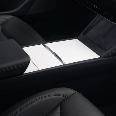 Center Console Wrap for Model 3 Highland Refresh | Satin White