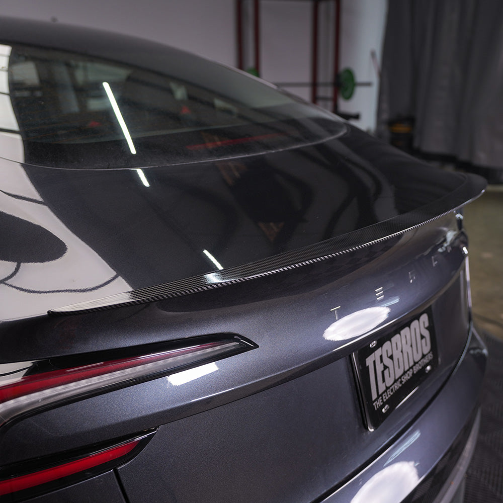 Carbon Fiber Spoiler for Model 3 Highland Refresh | Gloss
