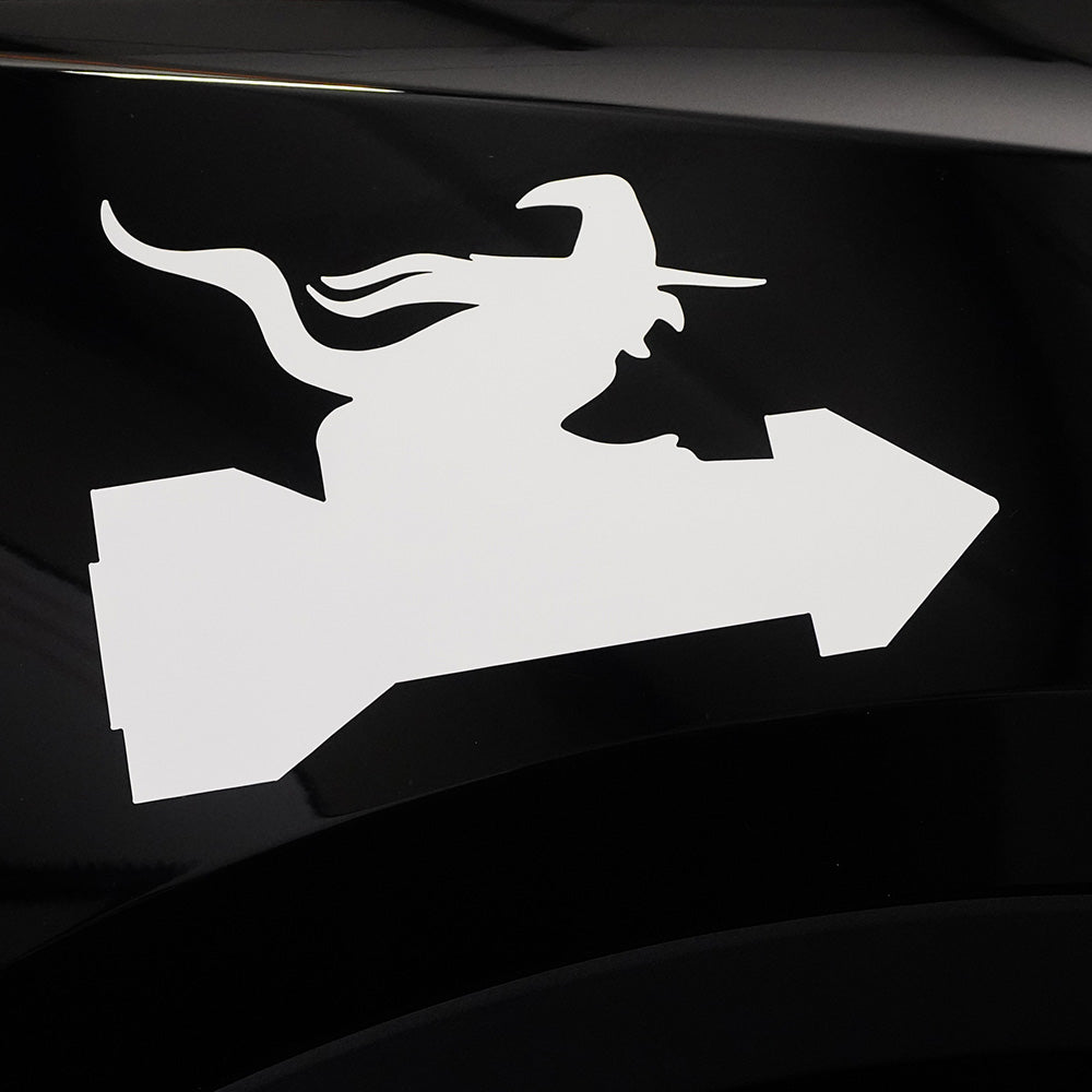 Witch on Rocket | Halloween Wrap Kit