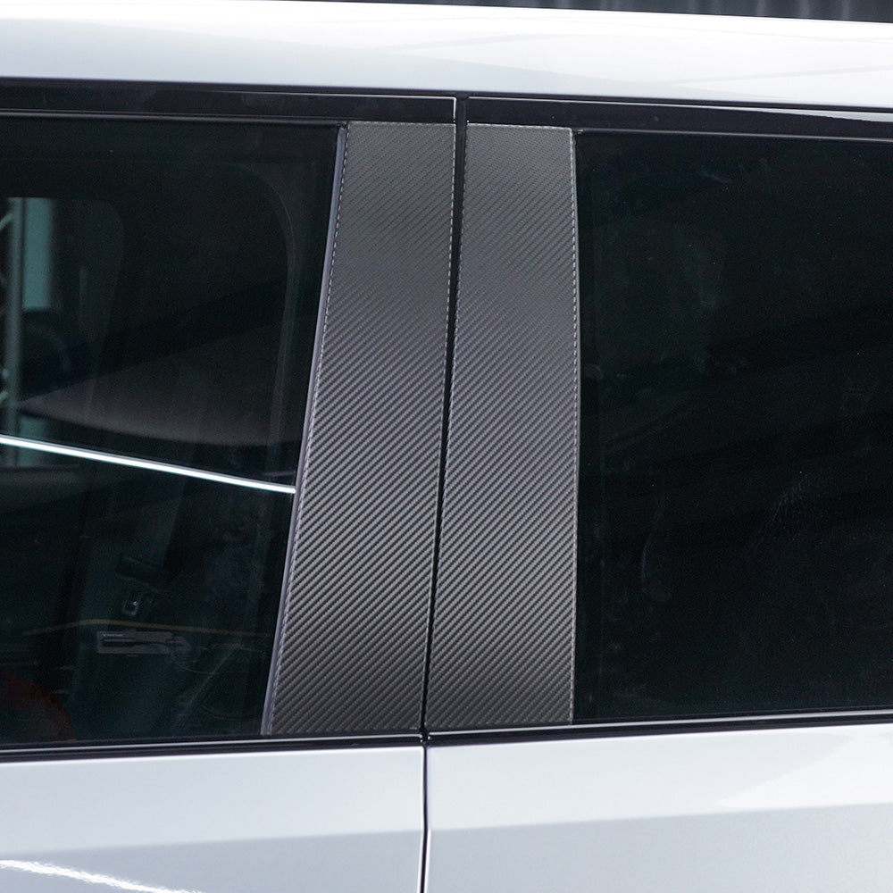 B Pillar Wrap for R1T / R1S | Black Carbon Fiber