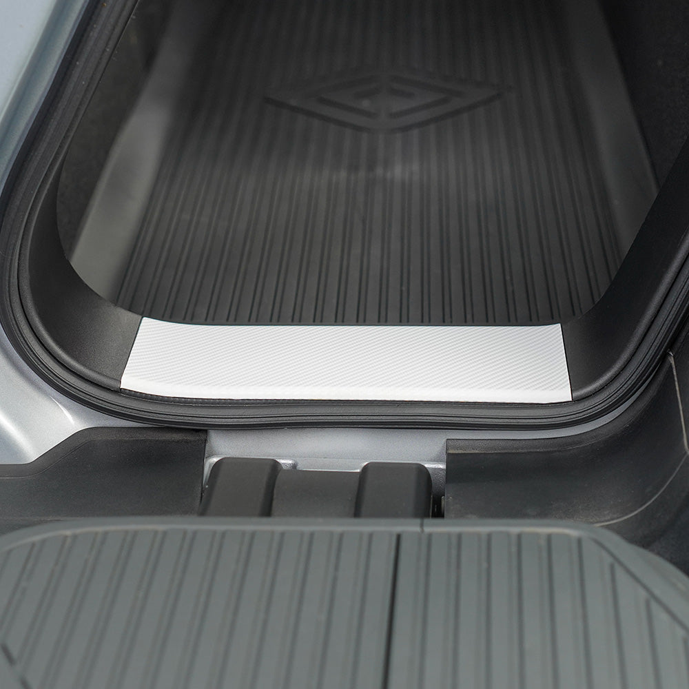 Gear Tunnel Wrap for R1T | White Carbon Fiber 