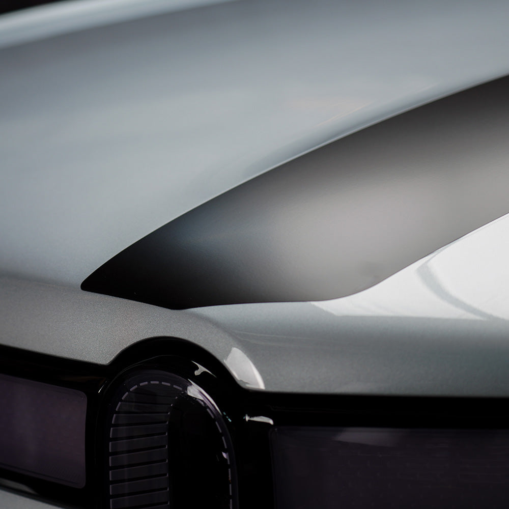 Hood Dual Stripes for R1T / R1S | Satin Black