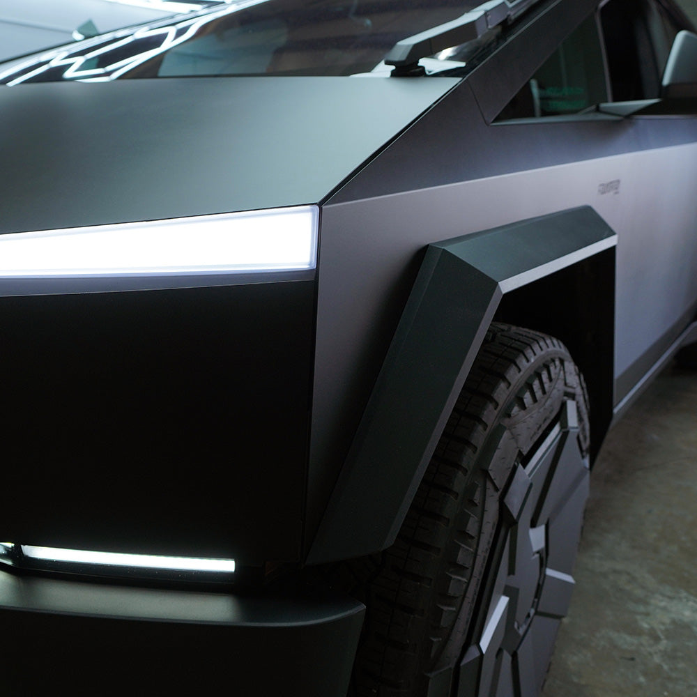 DIY Full Body Vinyl Wrap for Cybertruck - Matte Black