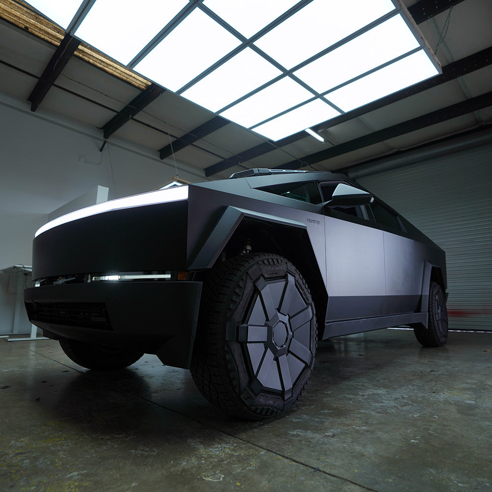 DIY Full Body Vinyl Wrap for Cybertruck - Matte Black