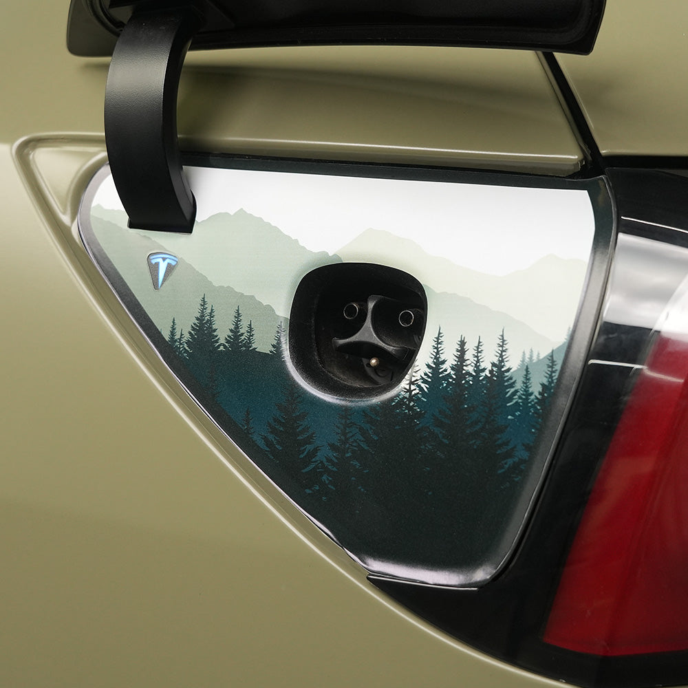 Charge Port Wrap for Model 3/Y