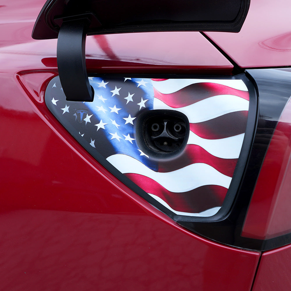 Charge Port Wrap for Model 3/Y