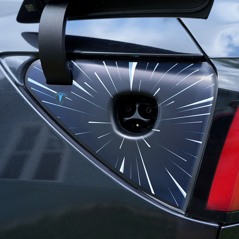 Charge Port Wrap for Model 3 Highland