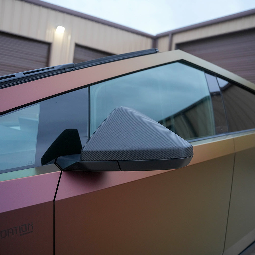 DIY Full Body Vinyl Wrap for Cybertruck - 3M Satin Flip Volcanic Flare