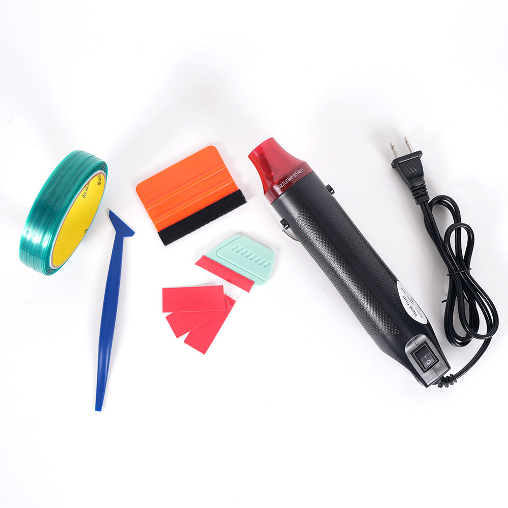 Mirror Vinyl Wrap for Model Y kit comes with all the tools needed to install.