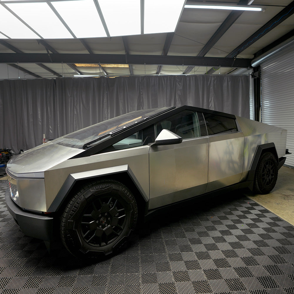 Pillar Delete Wrap for Cybertruck | Gloss black