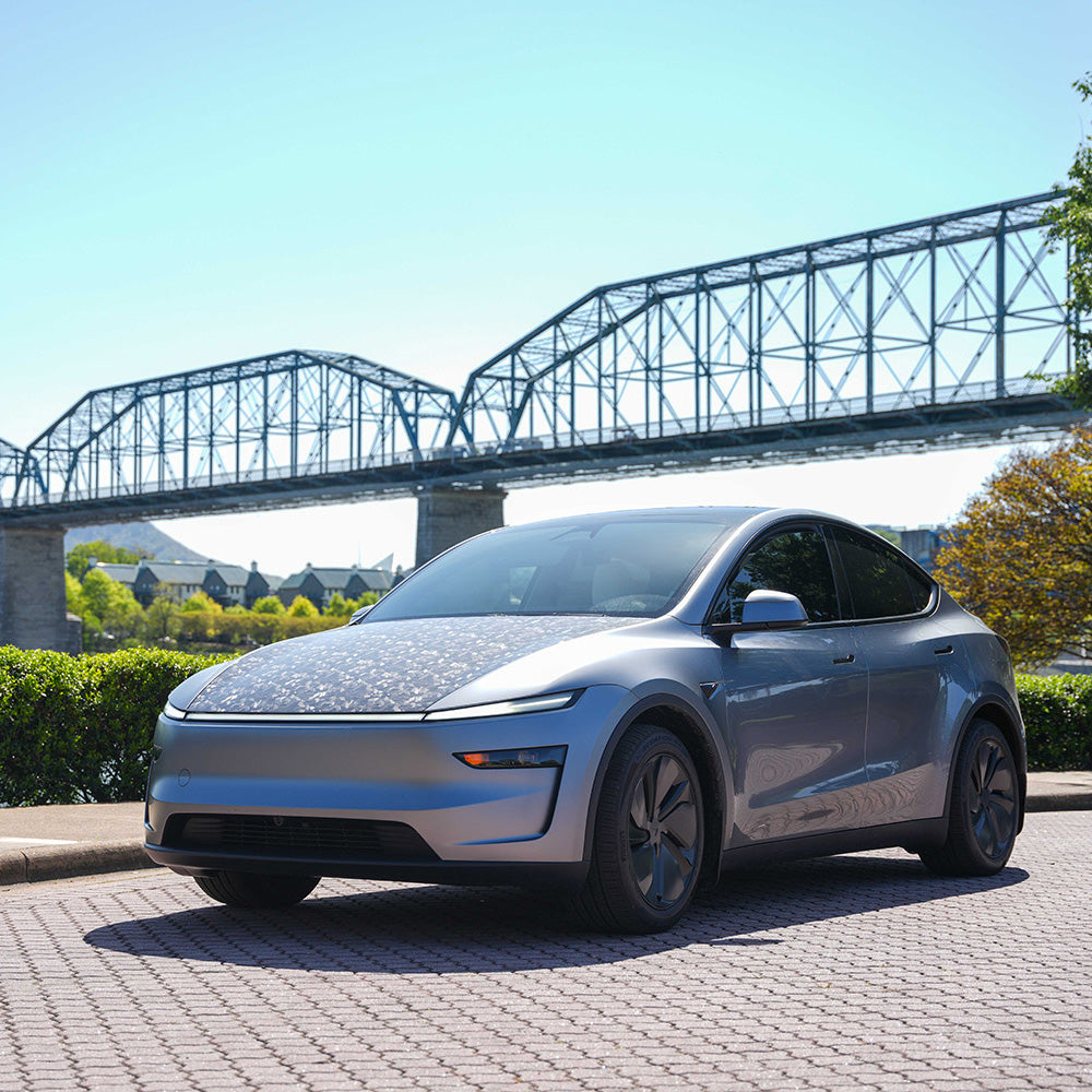 Forged Carbon Fiber Protection - PPF for Model Y Juniper Hood