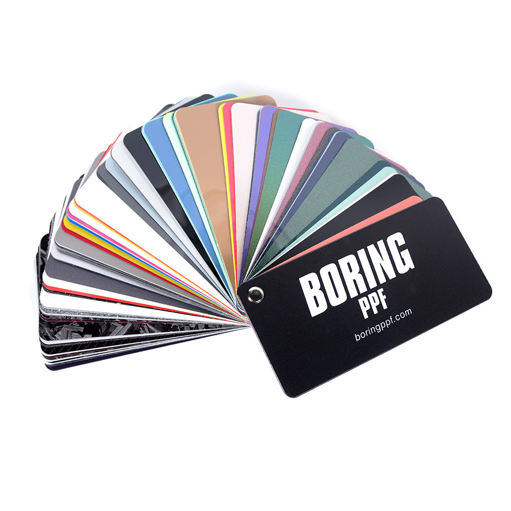 Colored PPF Swatch Book