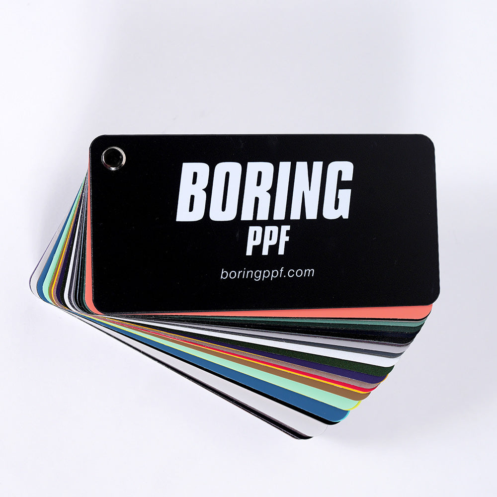 Colored PPF Swatch Book