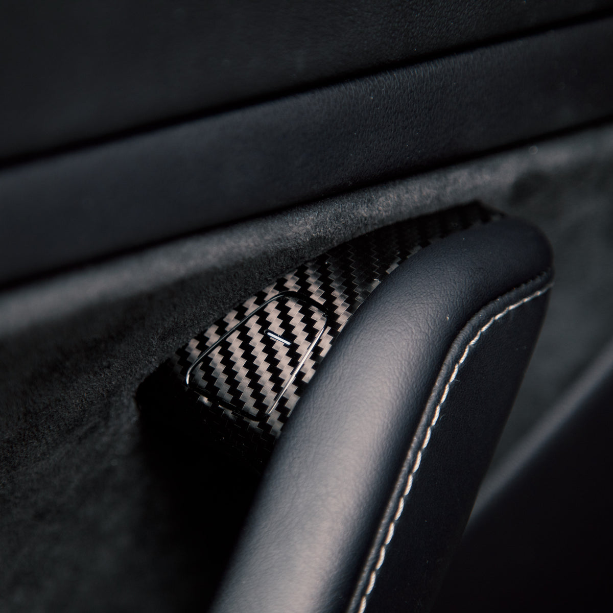 Black Carbon Fiber