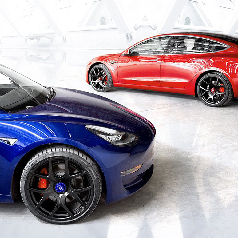 Center Lock-Design Center Caps for EVR "Roadster" Wheels 