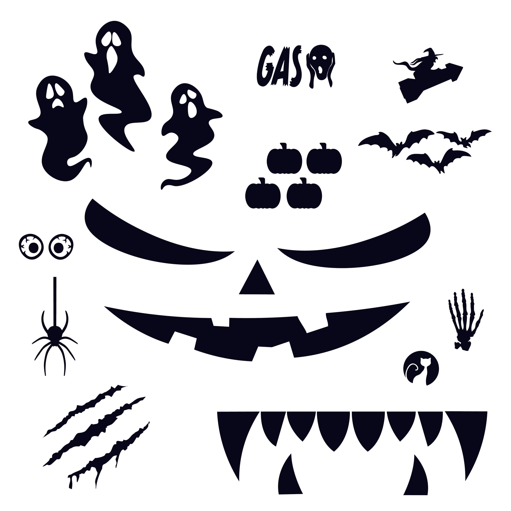 Limited Edition: Halloween Wrap Kit can be applied on every Tesla Model.