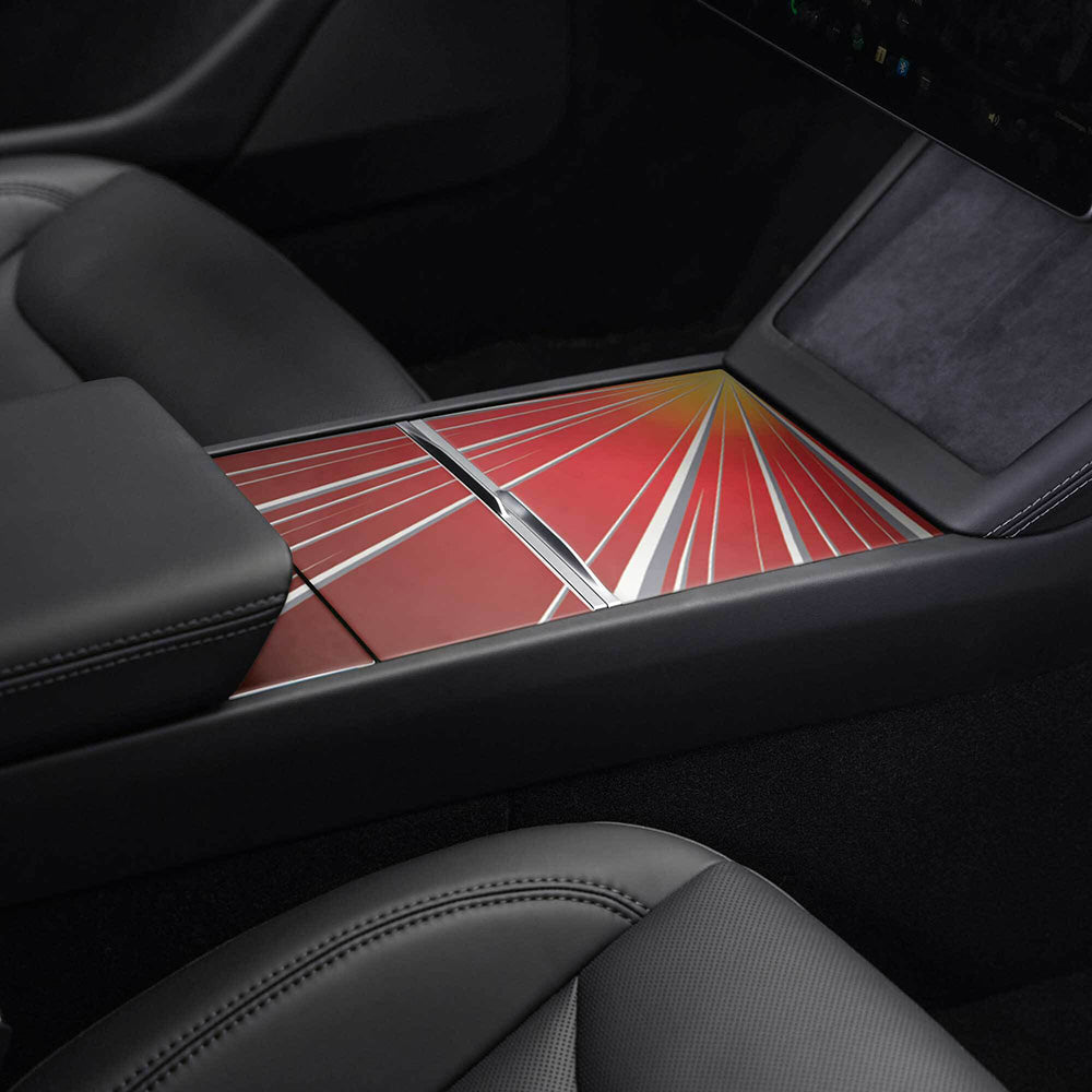 Limited Edition Center Console Wraps for Models 3 Highland & Y Juniper | Tesla Doodles