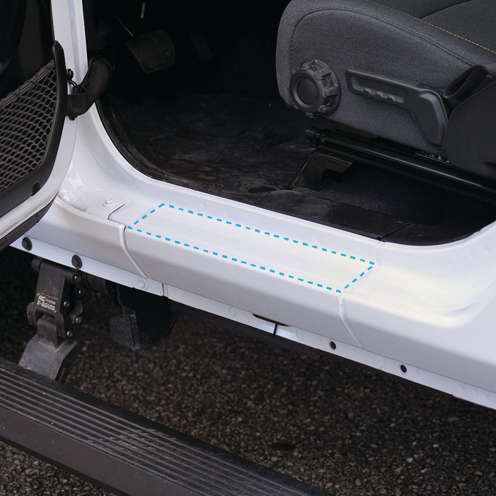 Door Entry Protection - PPF for Jeep Wrangler