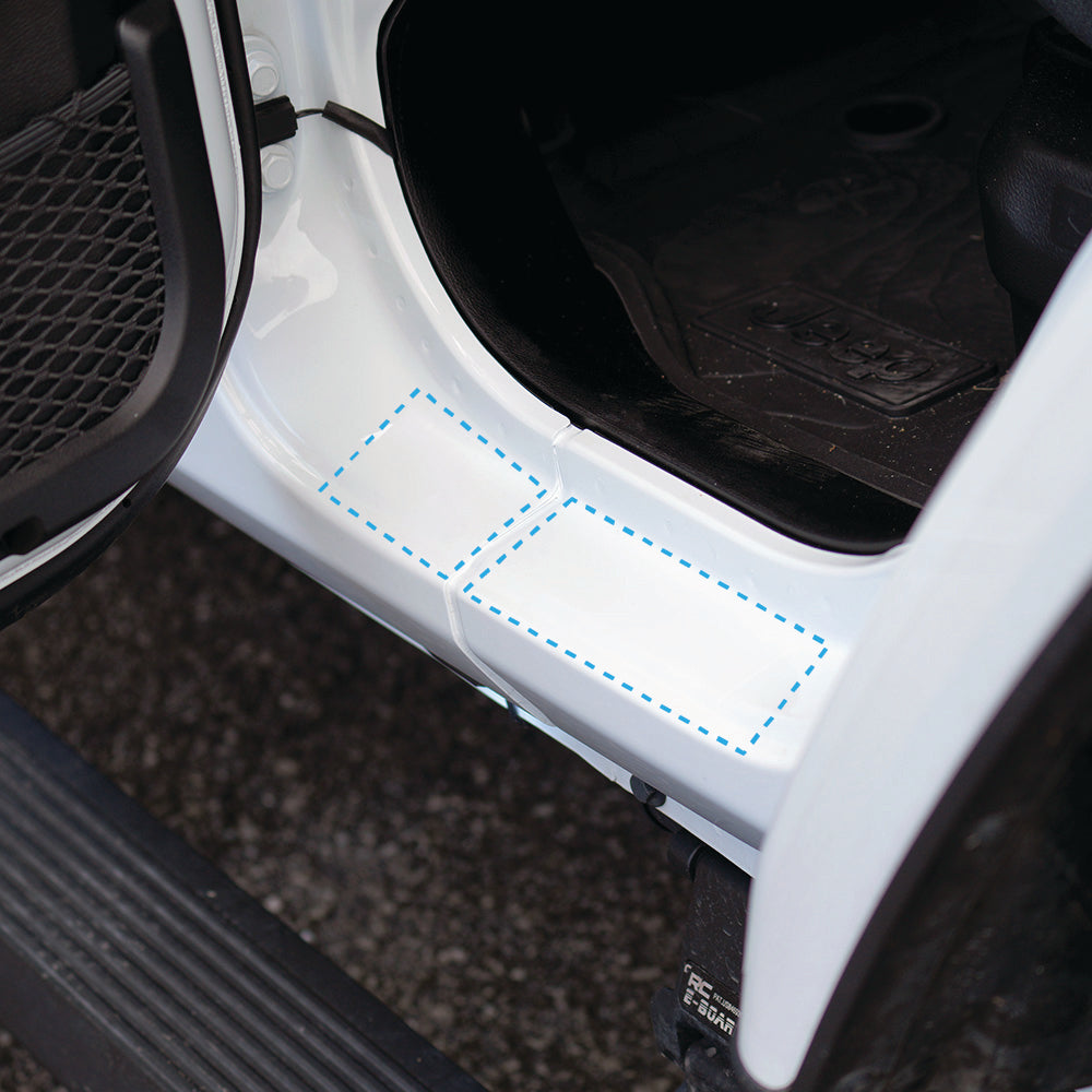 Door Entry Protection - PPF for Jeep Wrangler