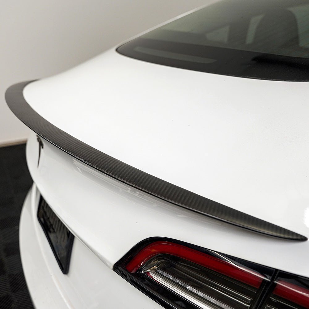 Carbon Fiber Rear Spoiler for Model 3 -MFG-3-SPLR-MTE- TESBROS