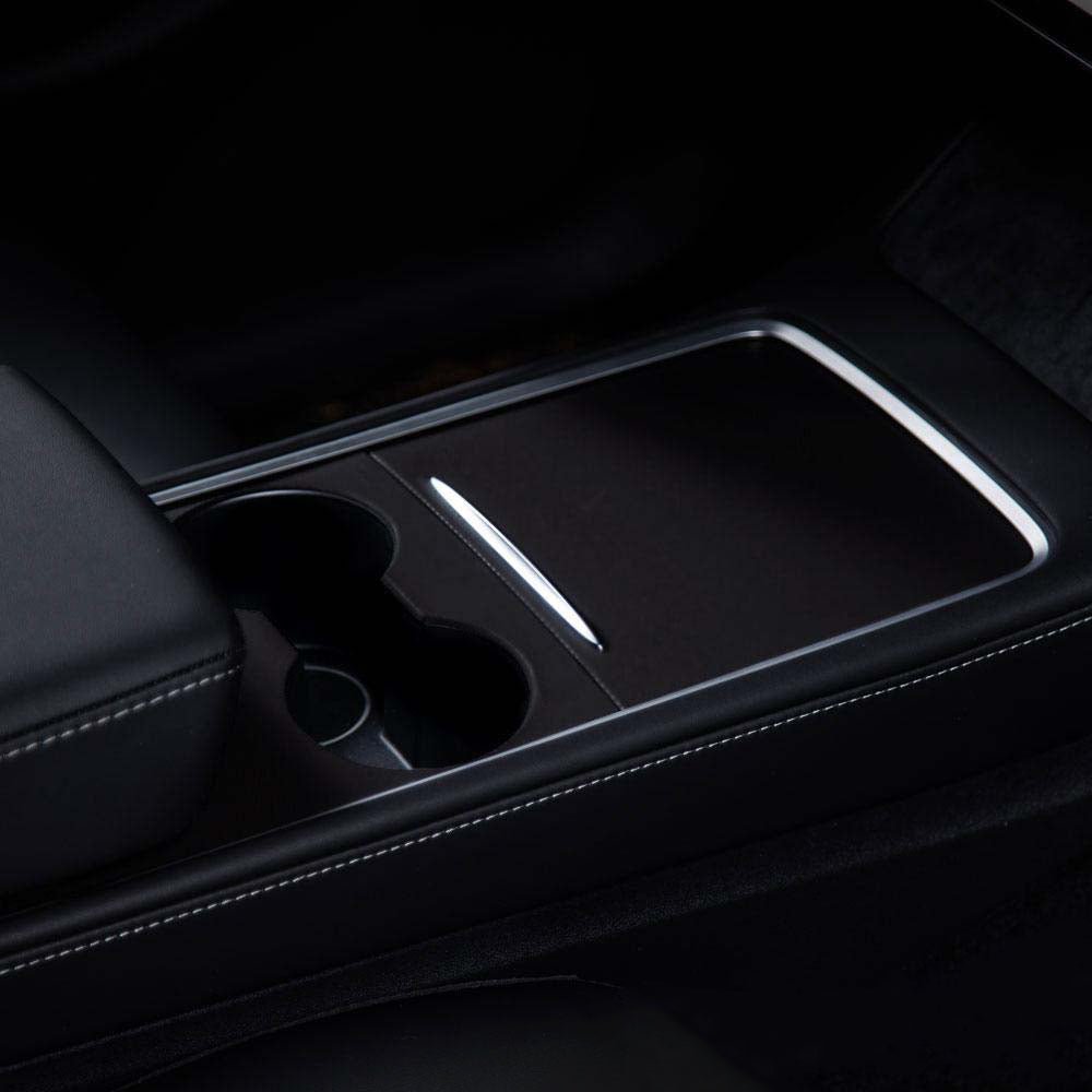 Center Console Wrap (Gen. 1 & 2 Available) for Model 3 / Y -TB-3Y-CC2.0-MTEBLK- TESBROS