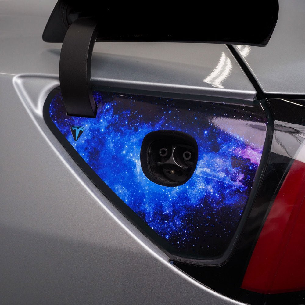 Charge Port Wrap for Model 3/Y -TB-3Y-CP-GXY- TESBROS