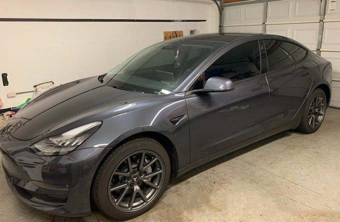 Complete Chrome Delete Kit for Model 3 -TB-3-CD-GLSBLK- TESBROS