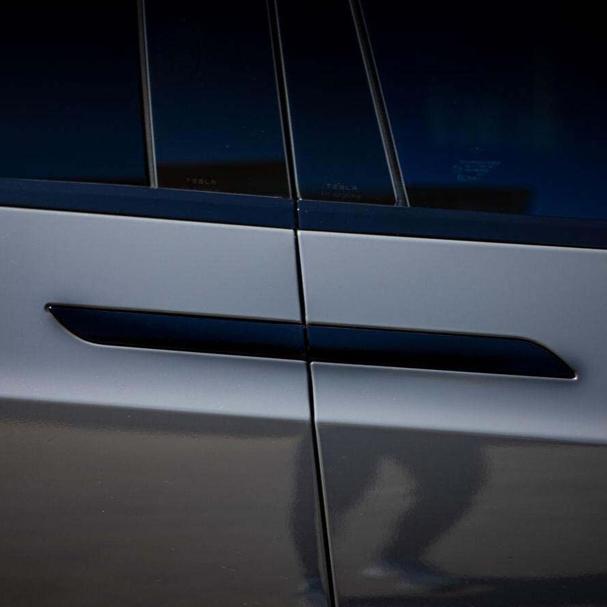 Complete Chrome Delete Kit for Model X -TB-X-CD-GLSBLK- TESBROS