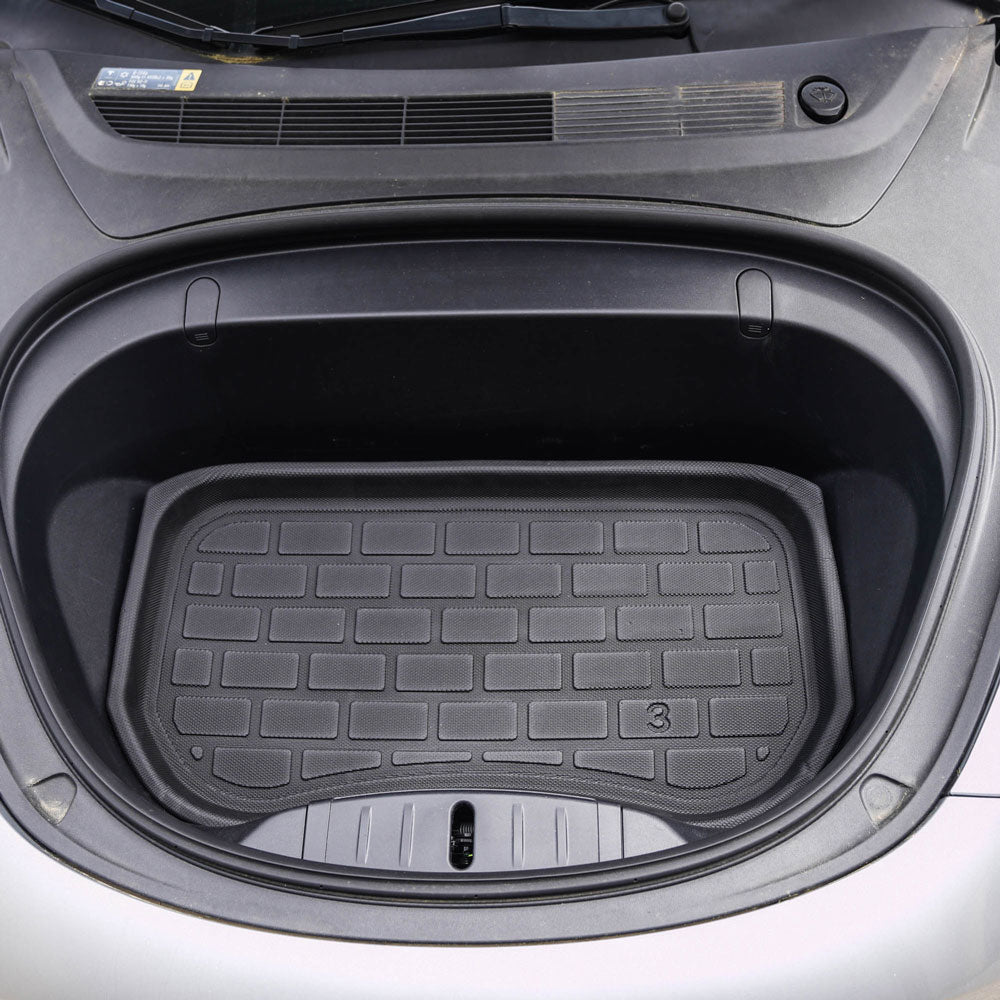 Complete Floor Mat Set for Model 3 -MFG-3-FM2.0-6PCS- TESBROS