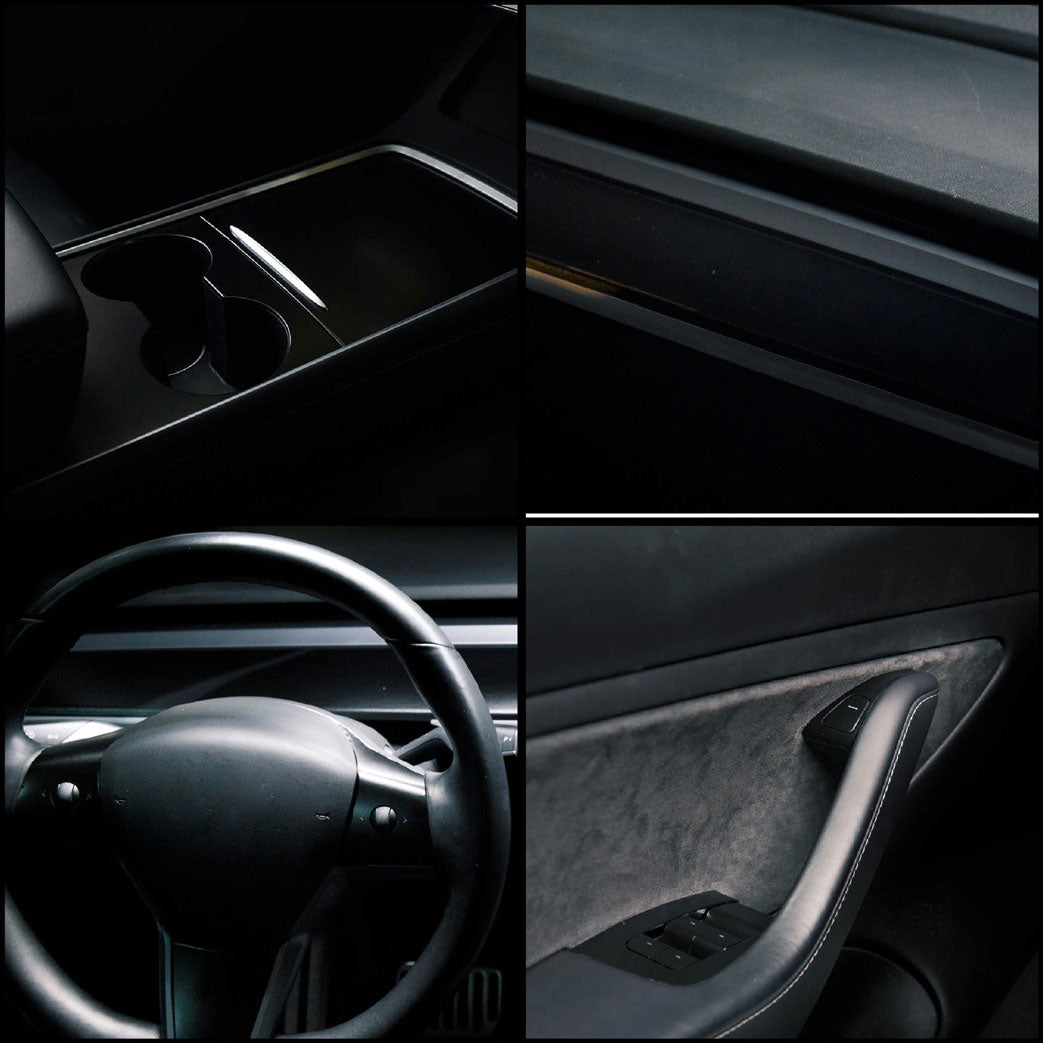 Interior Bundle Wrap for Model 3/Y -TB-3Y-BNDL-INT-2.0-STNBLK- TESBROS