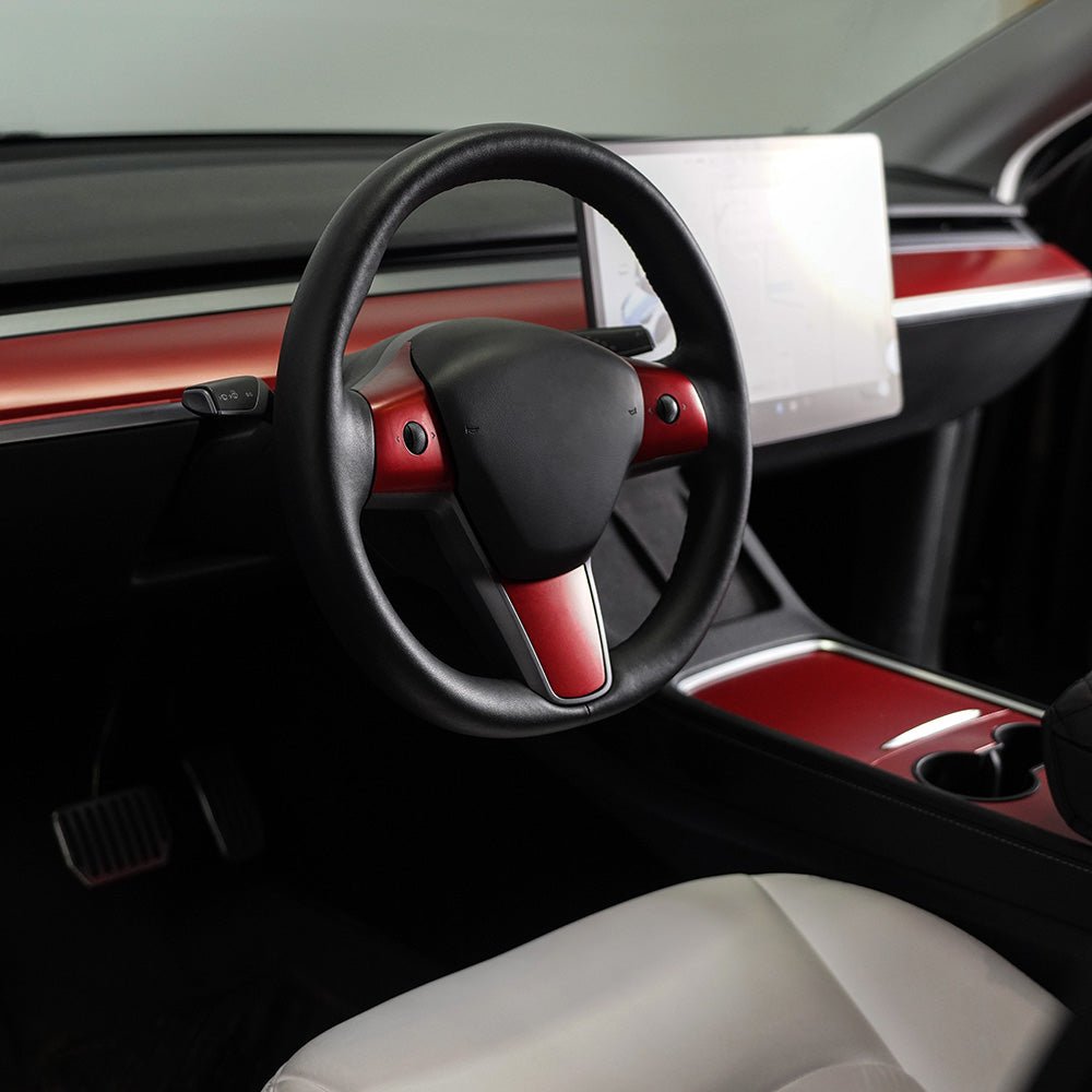 Interior Bundle Wrap for Model 3/Y -TB-3Y-BNDL-INT-2.0-STNRED- TESBROS