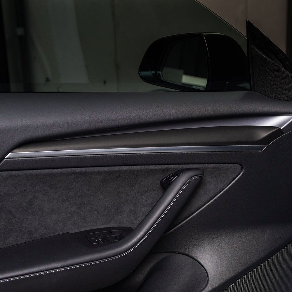 Interior Door Trim for Model 3 / Y -TB-3Y-DRTRM-MTEBLK- TESBROS