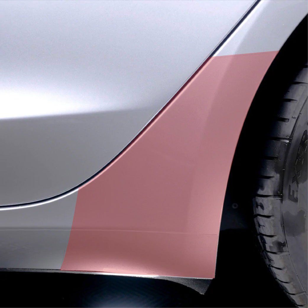 Mini Rocker Protection - PPF for Model 3 -TB-3-MINRCK-GLSPPF- TESBROS