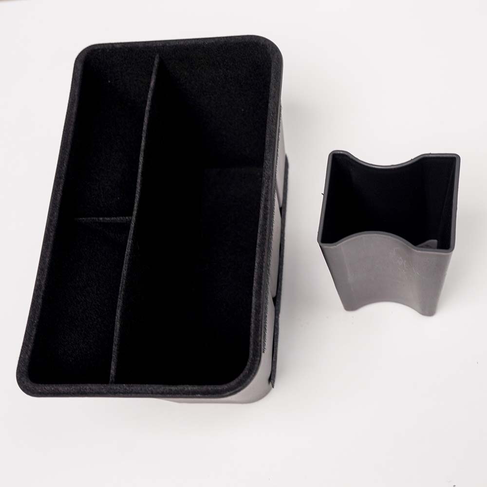 Rear Seat Organizer with Removable Trash Bin for Model Y -MFG-Y-BCKSTORG- TESBROS