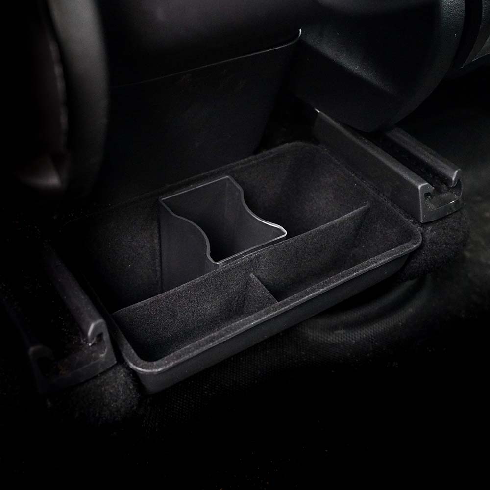 Rear Seat Organizer with Removable Trash Bin for Model Y -MFG-Y-BCKSTORG- TESBROS