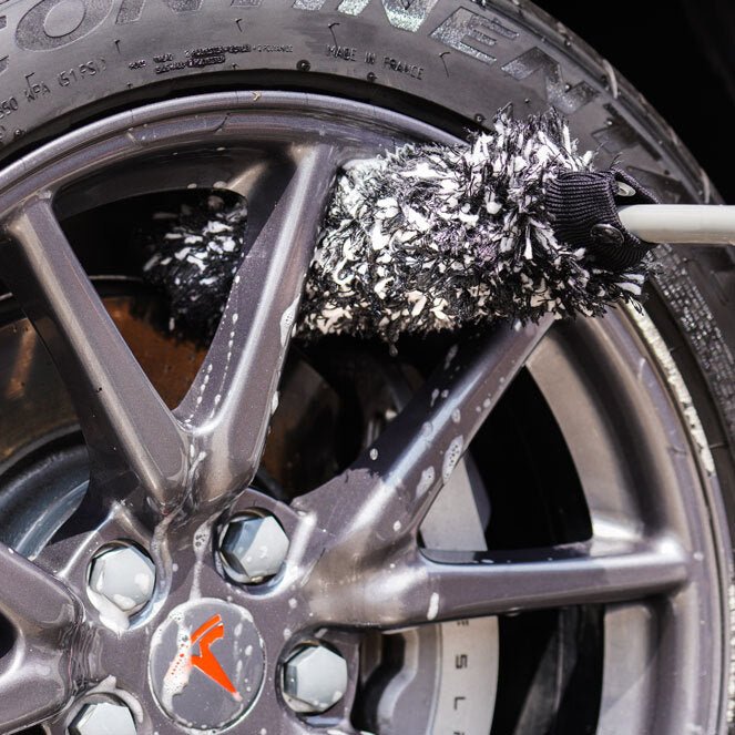 Wheel Brush -CL-WB-LRG- TESBROS